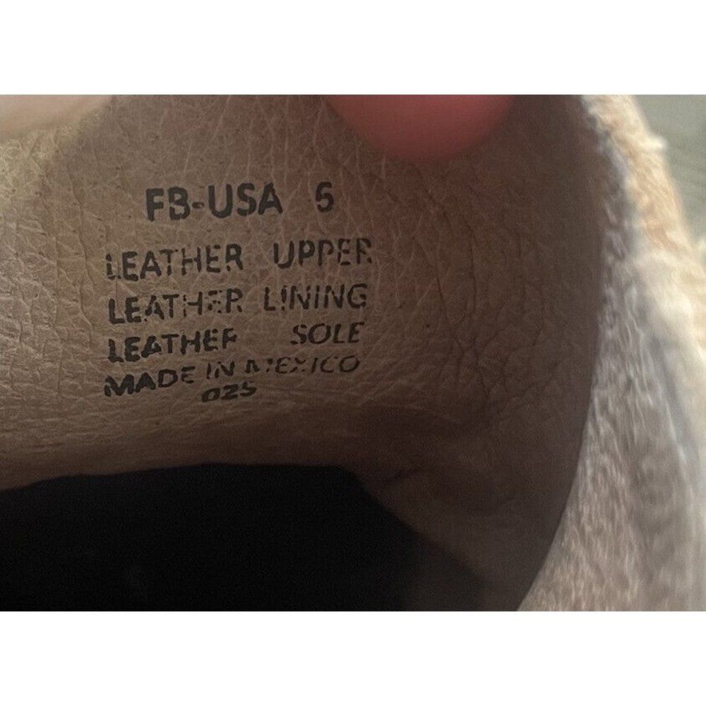 Freebird by Steven Mules Sandals Brown Leather Size 5 FB-USA Womens - Picture 8 of 9